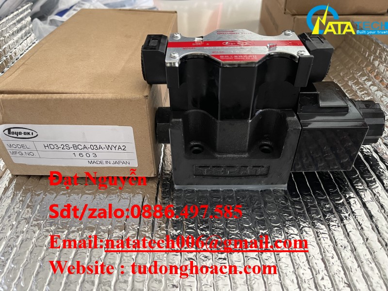 HD3-2S-BCA-03A-WYA2 van thủy lực chính hãng Toyo-oki mới nhập khẩu